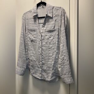 Express Classic White Blouse